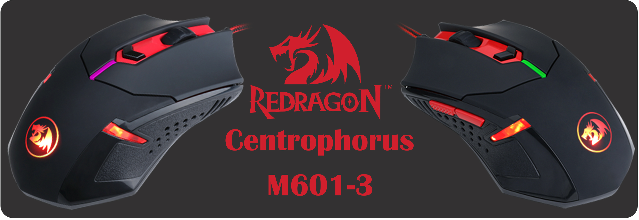 ماوس گیمینگ ردراگون مدل 3-Centrophorus M601