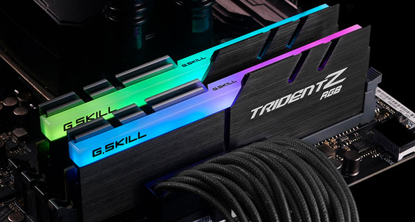 رم دسکتاپ جی اسکیل مدل trident z rgb ظرفیت 64 گیگابایت