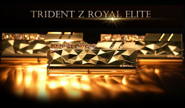 رم دو کاناله 3600 جی اسکیل trident z royal elite ظرفیت 32