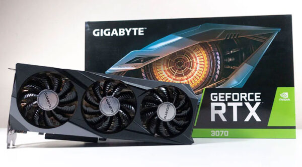 کارت گرافیک گیگابایت مدل GeForce RTX 3070 GAMING OC 8G