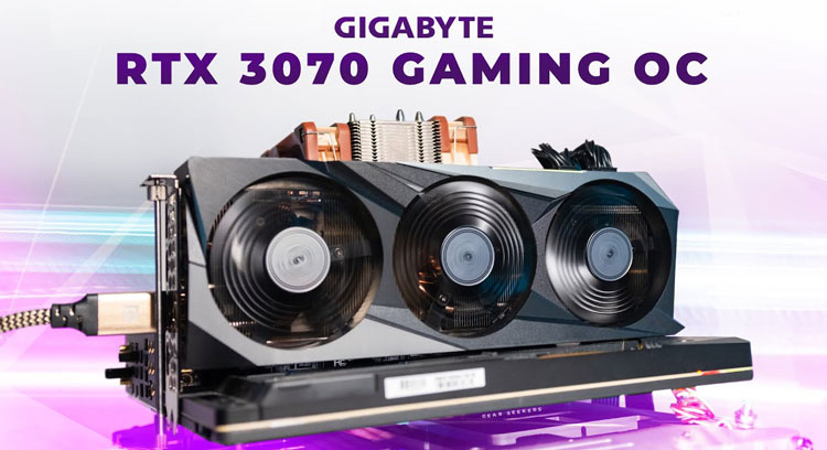 کارت گرافیک گیگابایت مدل GeForce RTX 3070 GAMING OC 8G