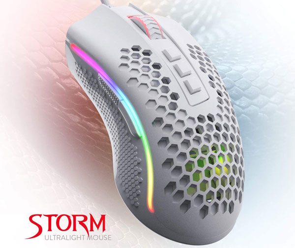 ماوس گیمینگ ردراگون مدل Storm M808-White