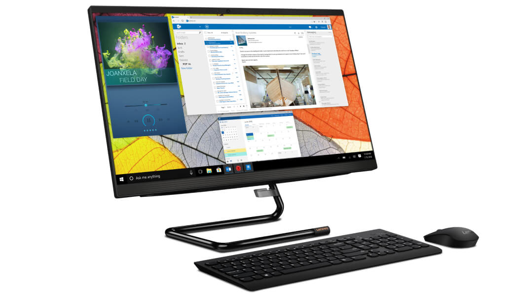 کامپیوتر همه کاره 23.8 اینچی لنوو مدل Lenovo AIO3 i5 1135G7 8 1TB MX450 2GB