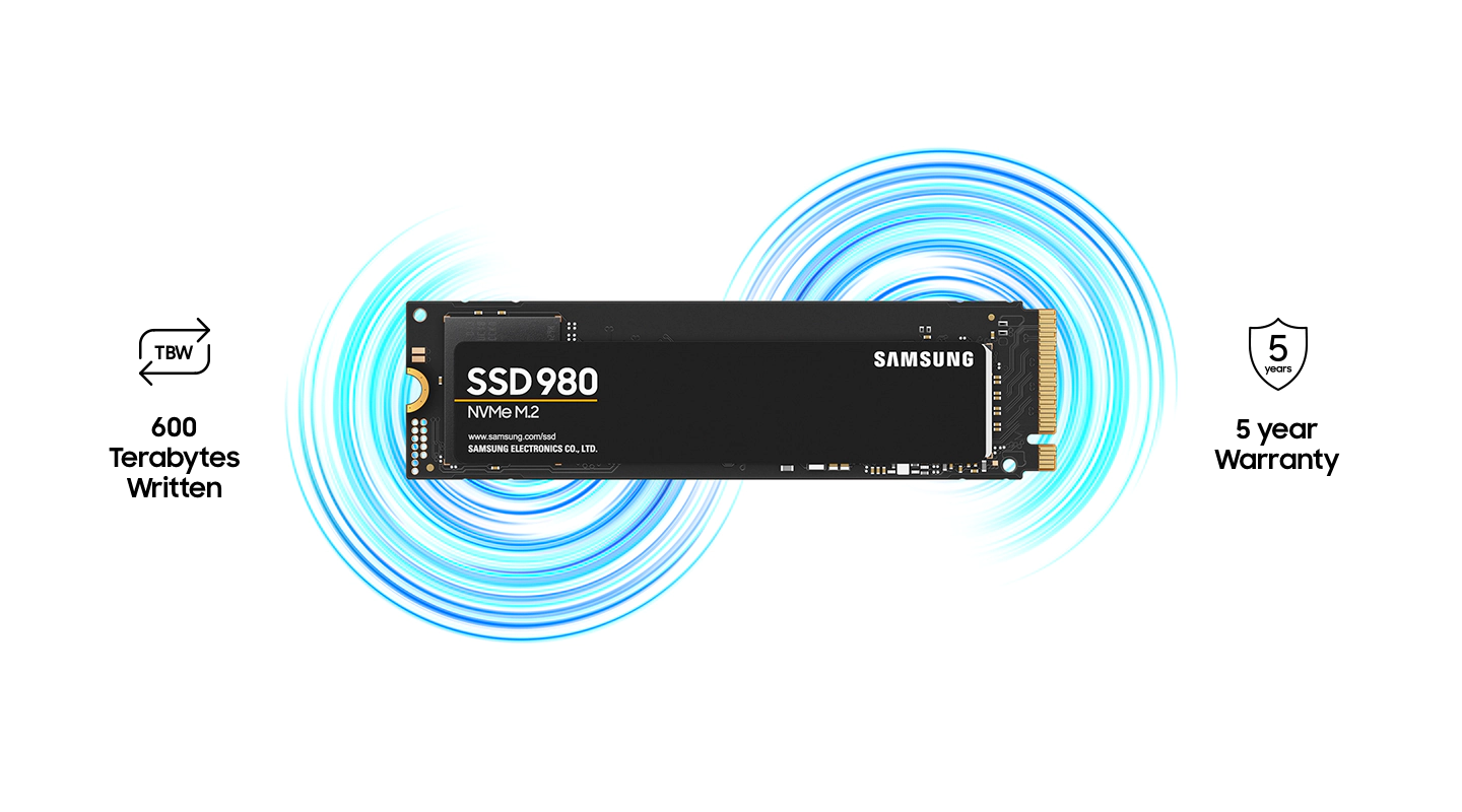 اس اس دی اینترنال سامسونگ مدل 980 NVMe ظرفیت 1 ترابایت