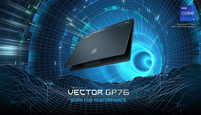 لپ تاپ 17.3 اینچ ام اس ای مدل Vector GP76 12UGS