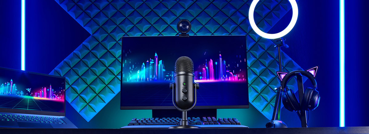 میکروفن استریم ریزر مدل Razer Seirn V2 Pro