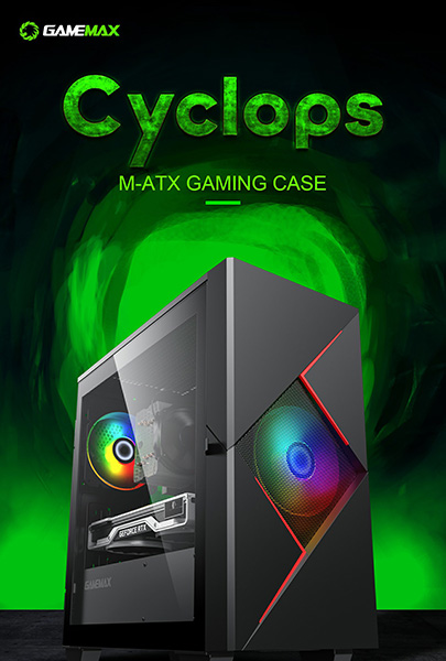 کیس گیمینگ گیم‌ مکس مدل Cyclops BR