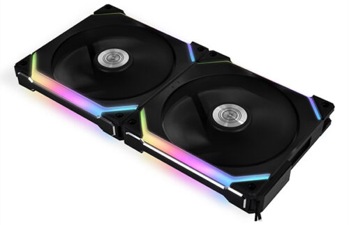 فن 2 تایی کیس گیمینگ لیان لی مدل UNI FAN SL140 RGB BLACK