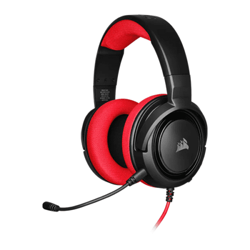 هدست گیمینگ کورسیر مدل ‎HS35‎ ‎STEREO‎ ‎RED