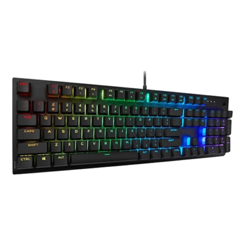 کیبورد گیمینگ مکانیکی کورسیر مدل K60 RGB PRO CHERRY VIOLA