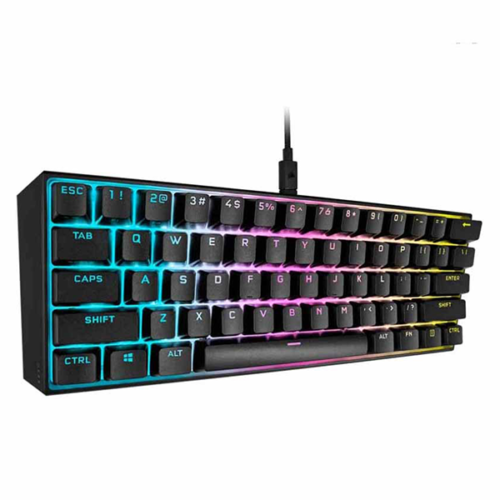 کیبورد گیمینگ مکانیکی کورسیر مدل K65 RGB MINI