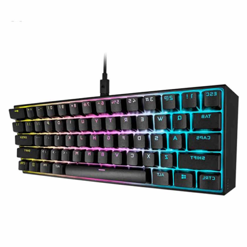 کیبورد گیمینگ مکانیکی کورسیر مدل K65 RGB MINI