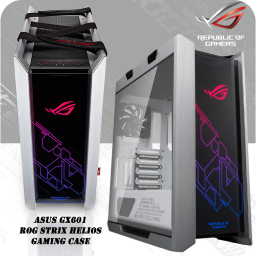 کیس گیمینگ ایسوس مدل GX601 ROG STRIX HELIOS WHITE