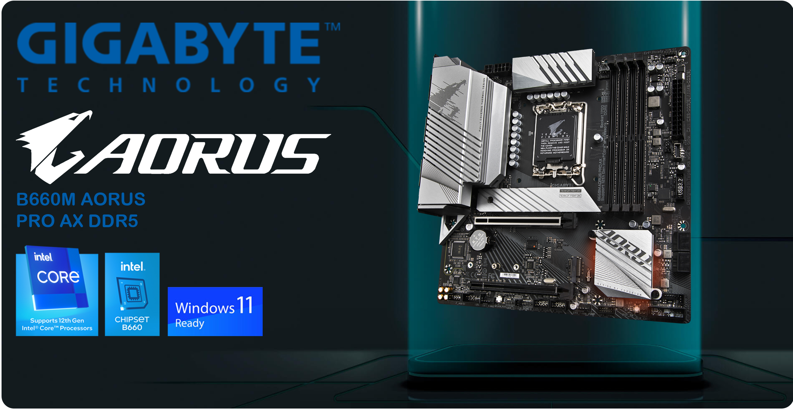 مادربرد گیگابایت مدل B660M AORUS PRO AX DDR5