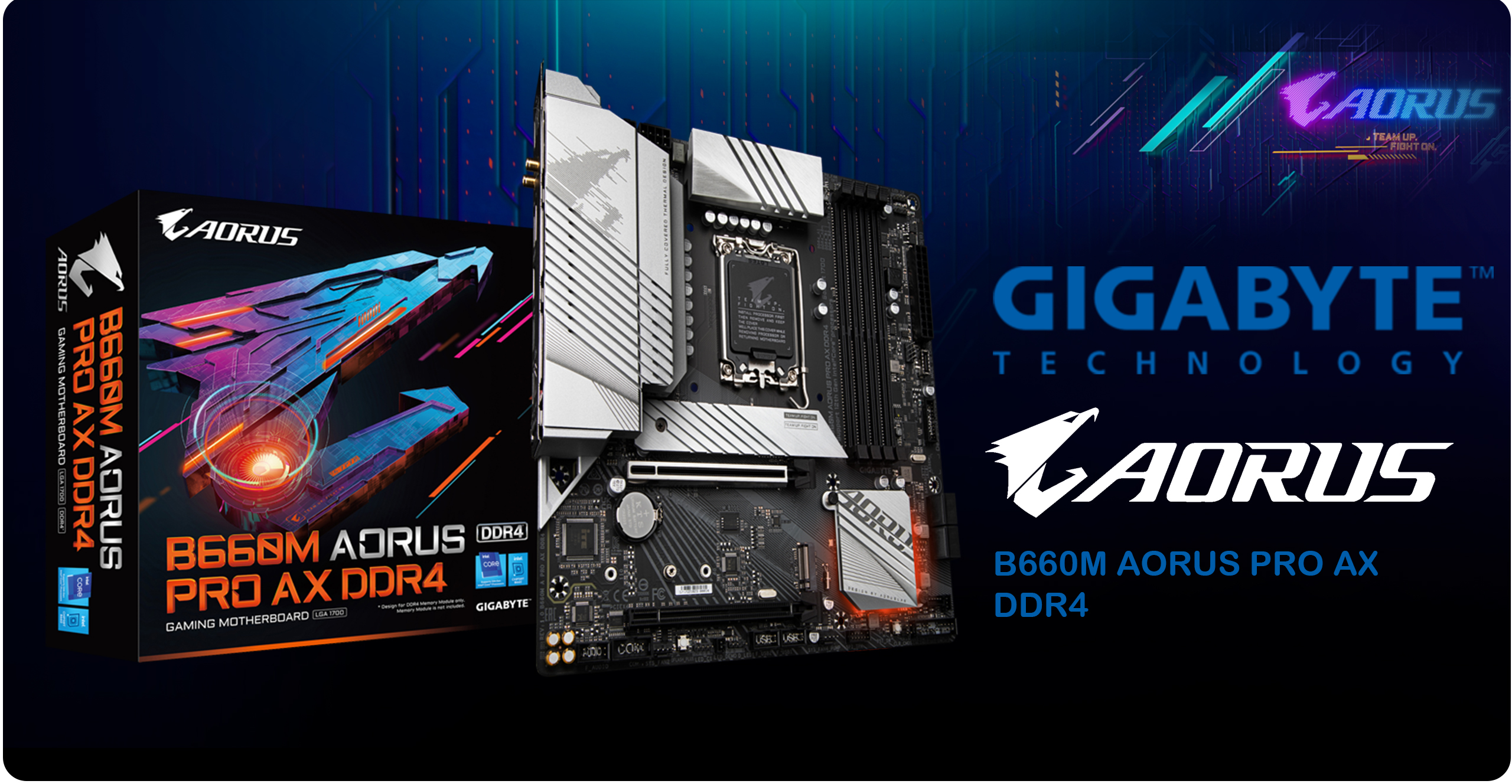 مادربرد گیگابایت مدل B660M AORUS PRO AX DDR4 