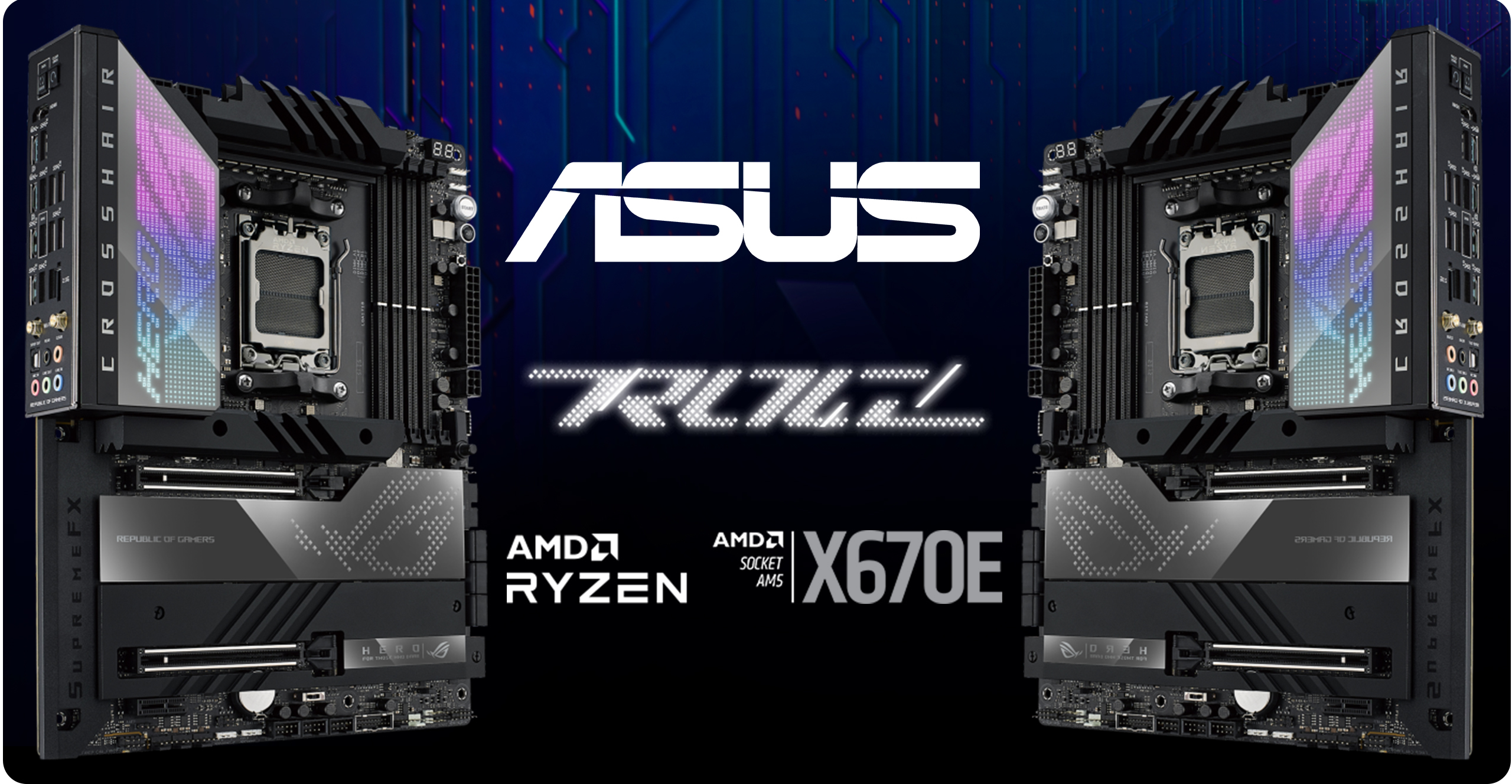 مادربرد ایسوس مدل ROG CROSSHAIR X670E HERO DDR5