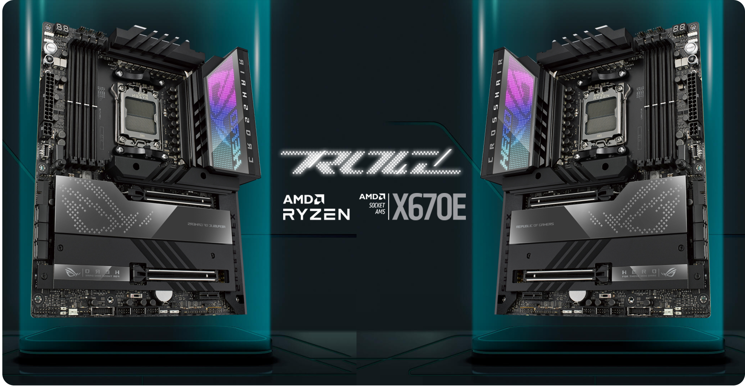 مادربرد ایسوس مدل ROG CROSSHAIR X670E HERO DDR5
