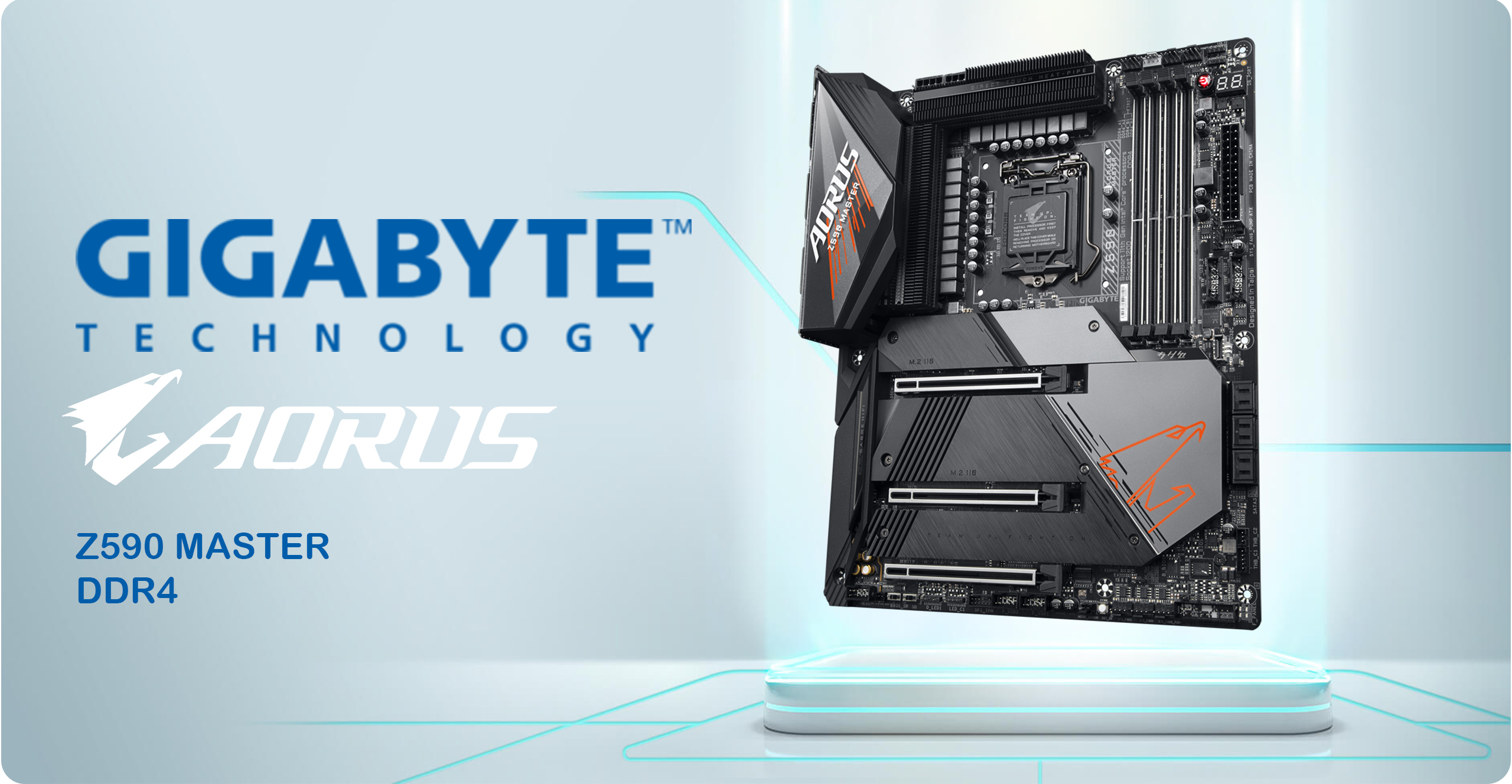 مادربرد گیگابایت مدل Z590 AORUS MASTER DDR4