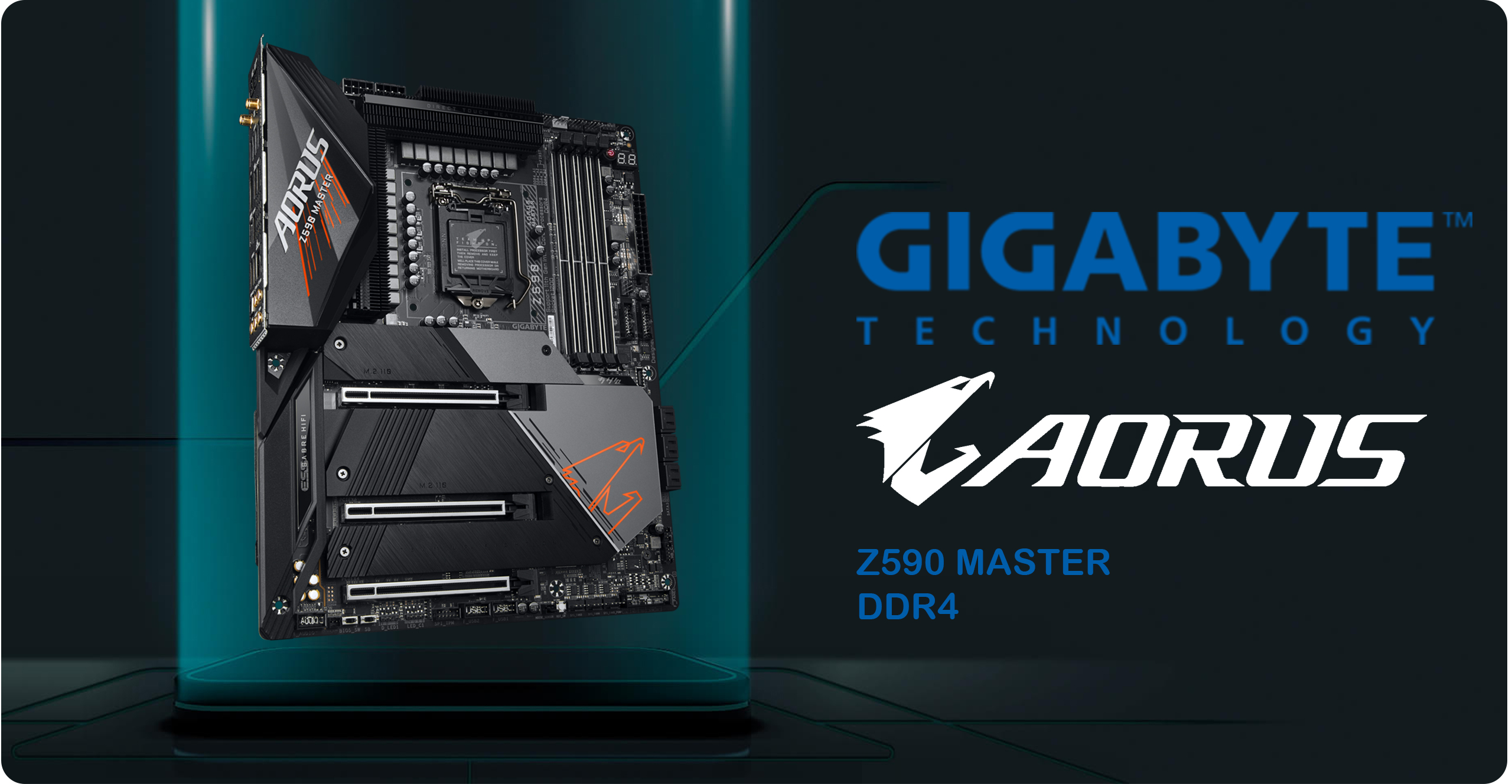 مادربرد گیگابایت مدل Z590 AORUS MASTER DDR4