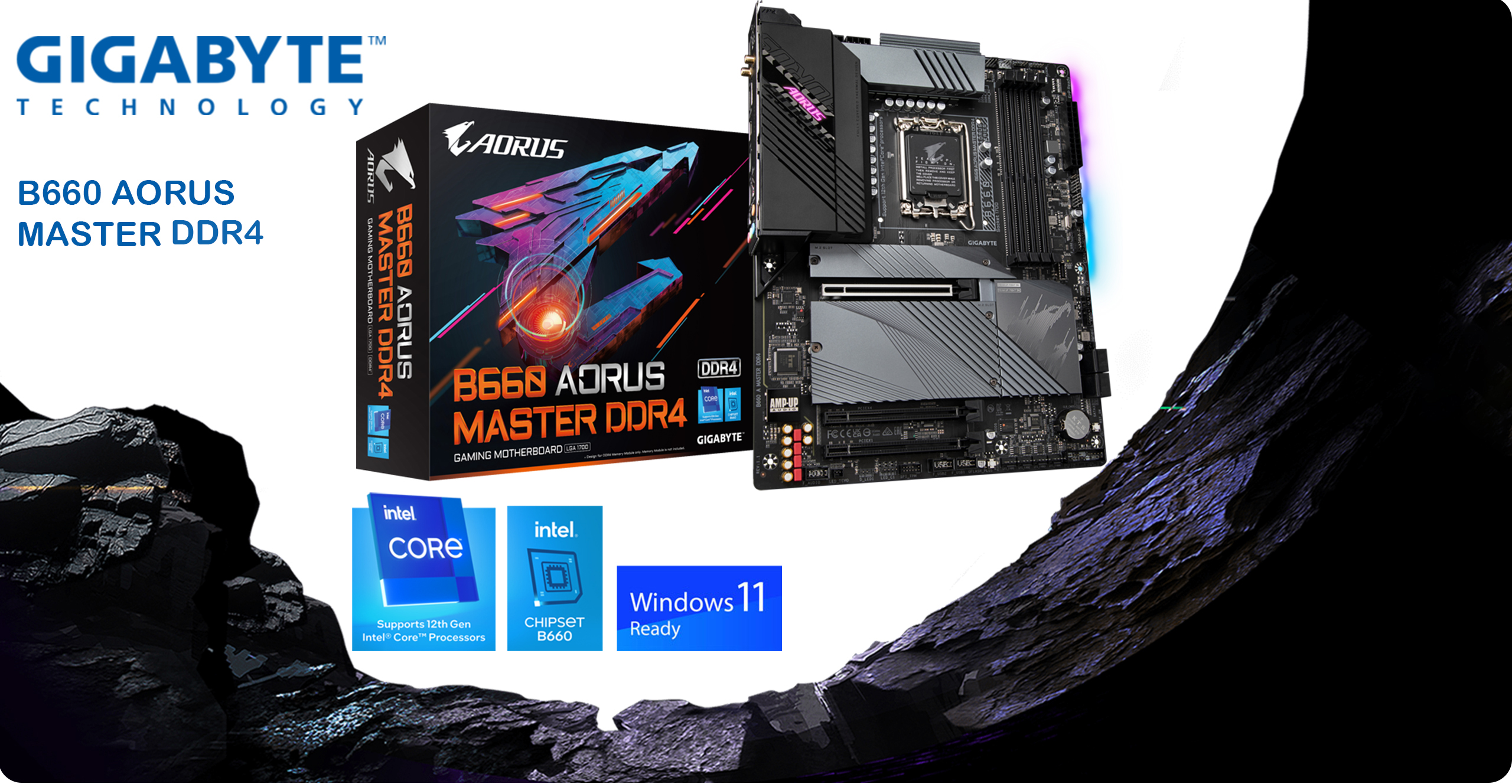 مادربرد گیگابایت مدل B660 AORUS MASTER DDR4