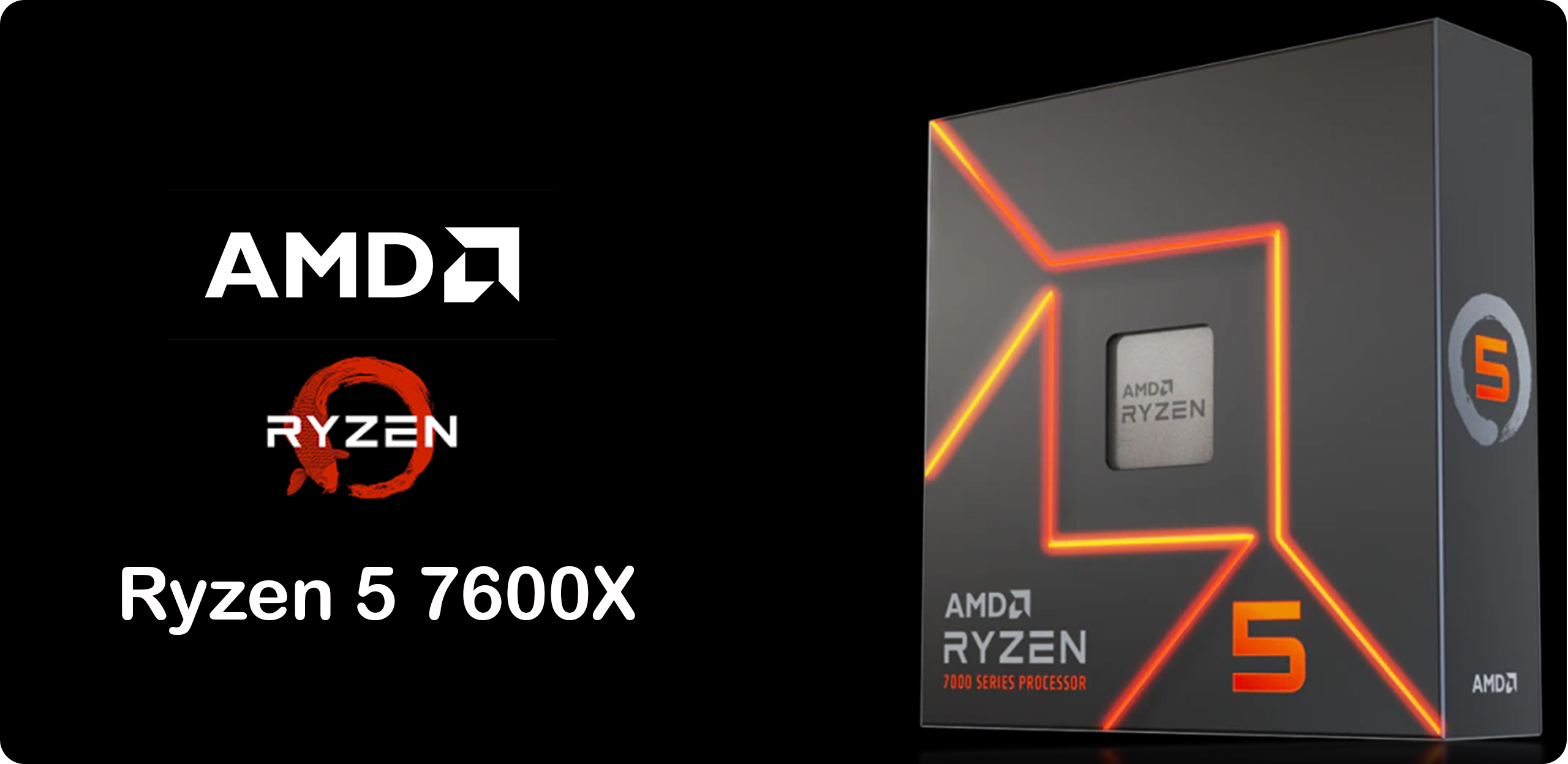 پردازنده مرکزی AMD Ryzen 5 7600X باکس 