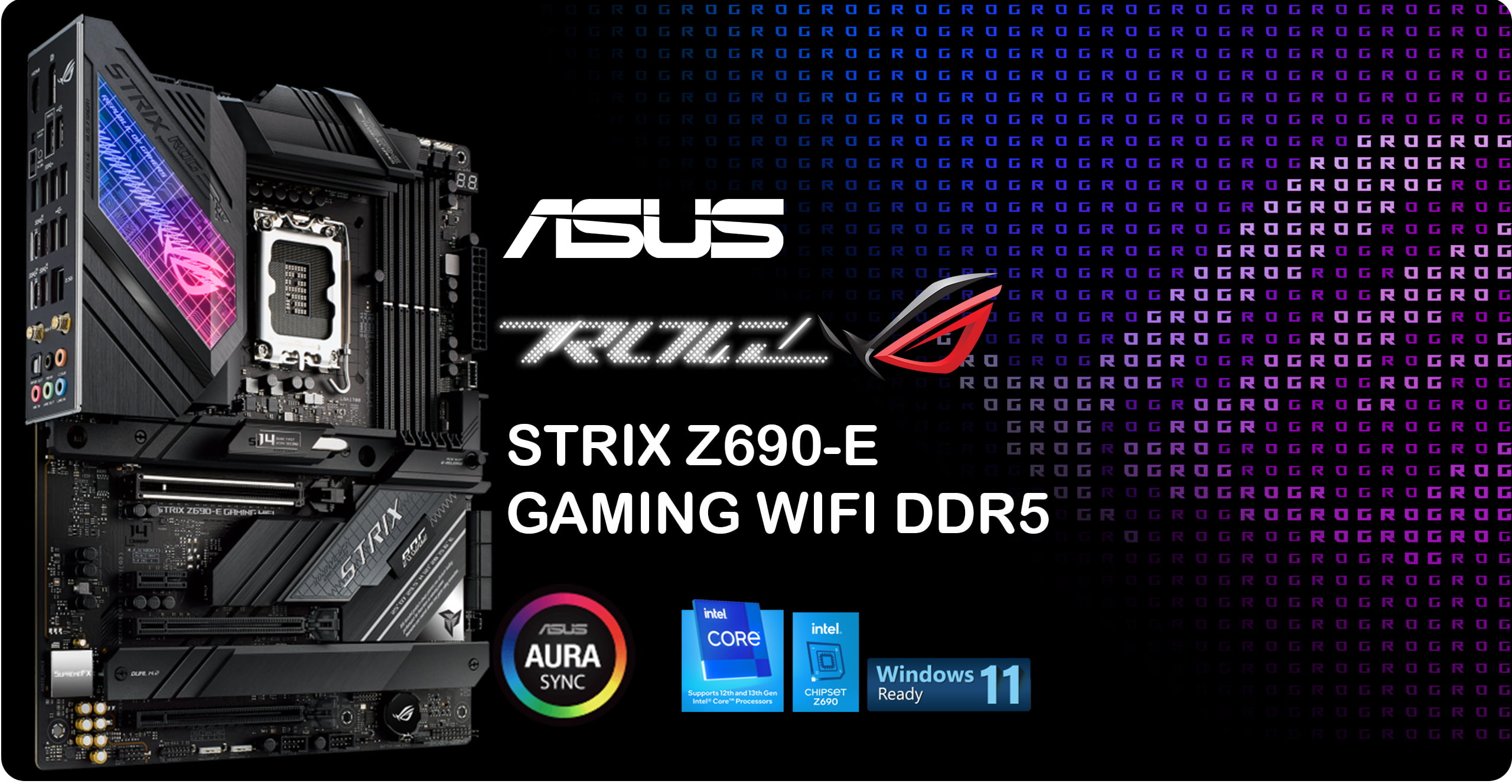 مادربرد ایسوس مدل ROG STRIX Z690-E GAMING WIFI DDR5