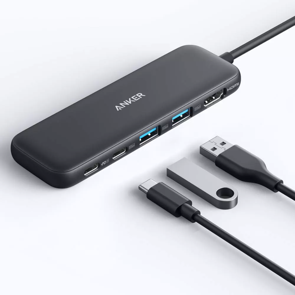 هاب 5 پورت USB C انکر مدل 332