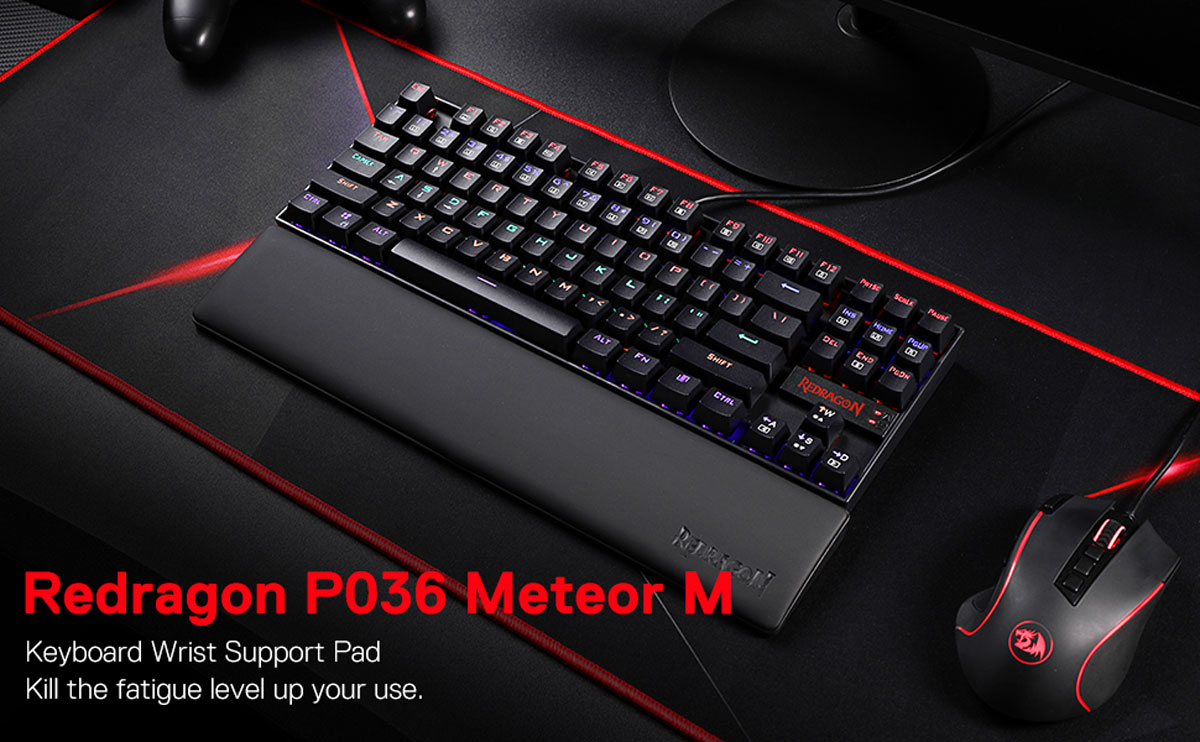 پد استراحت مچ دست گیمینگ ردراگون مدل Meteor M P036
