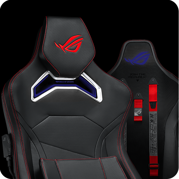 صندلی گیمینگ ایسوس مدل ROG Chariot SL300C RGB Black