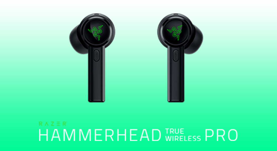 هندزفری بی سیم ریزر مدل HAMMERHEAD TRUE WIRELESS PRO