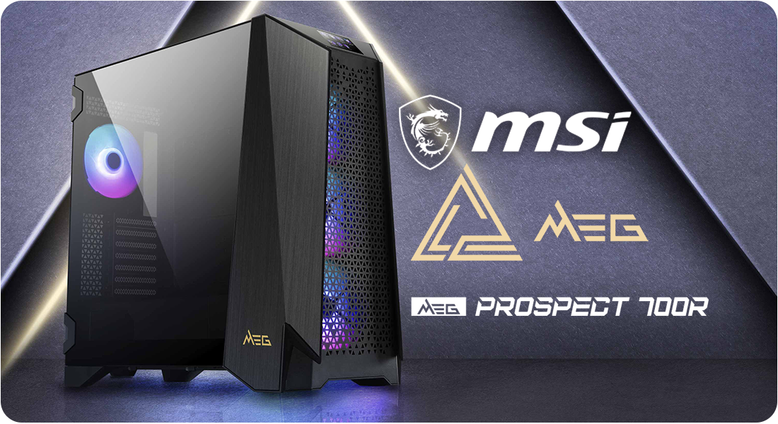 کیس گیمینگ ام اس آی مدل MEG PROSPECT 700R