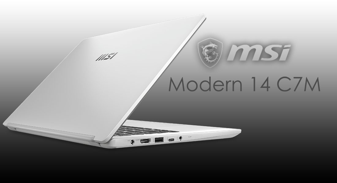 لپ تاپ 14 اینچی ام اس آی مدل Modern 14 C7M