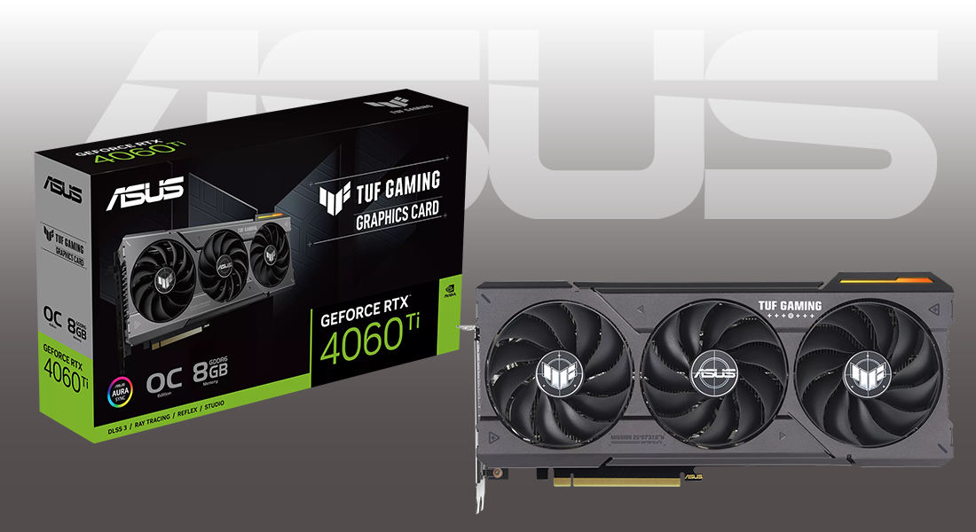 کارت گرافیک ایسوس مدل TUF Gaming RTX 4060Ti OC 8GB