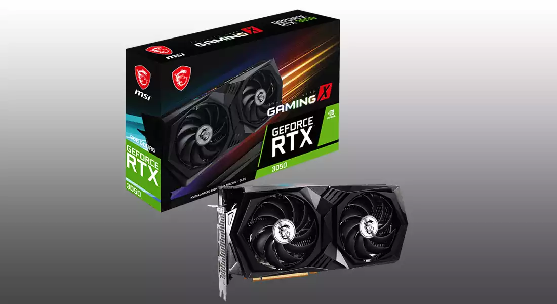 کارت گرافیک ام اس آی مدل Geforce RTX 3050 Gaming X 8GB