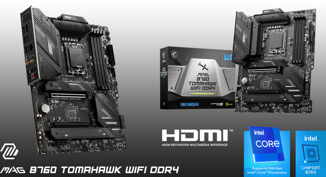 مادربرد ام اس آی مدل MAG B760 TOMAHAWK WIFI DDR4