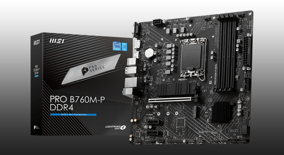 مادربرد ام اس آی مدل PRO B760M-P DDR4
