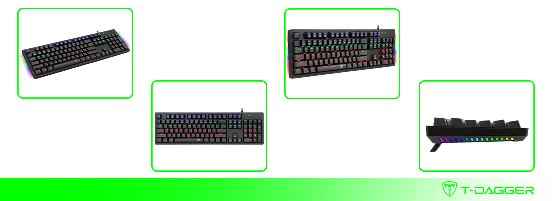 کیبورد مکانیکال گیمینگ تی دگر مدل Bermuda T-TGK312