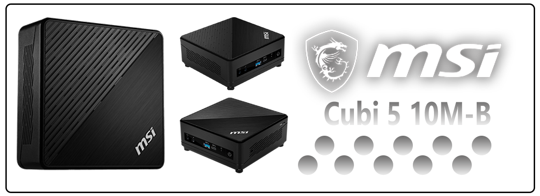 کامپیوتر کوچک ام اس آی مدل Cubi 5 10M-B i3 256GB