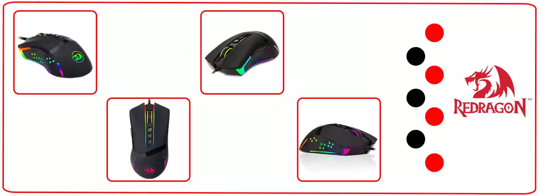 ماوس گیمینگ ردراگون مدل Octopus M712 RGB