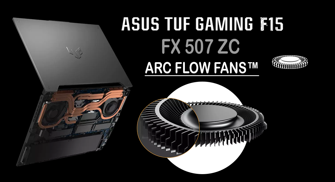 لپ تاپ 15.6 اینچی ایسوس مدل TUF Gaming F15 FX507ZC