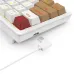 کیبورد بی سیم مکانیکال گیمینگ ردراگون Rammus K677 WLR Pro سفید - قرمز