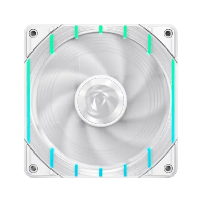 فن کیس گیم مکس Tornado T12 ARGB-R White ریورس سفید