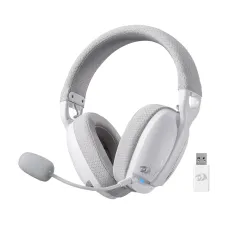 هدست بی سیم گیمینگ ردراگون Skuld H878 WG سفید طوسی هدست بی سیم گیمینگ ردراگون Skuld H878 WG سفید طوسی