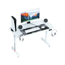 میز گیمینگ ردراگون GD-3500-M-W با طول 140 سانتی متر رنگ سفید