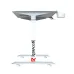 میز گیمینگ ردراگون GD-3500-M-W با طول 140 سانتی متر رنگ سفید