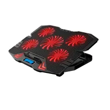 پایه خنککننده لپ تاپ آیس کورل K5 قرمز پایه خنککننده لپ تاپ آیس کورل K5 قرمز