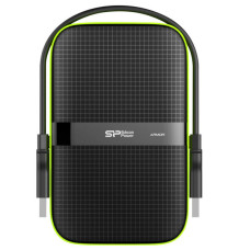 هارد اکسترنال سیلیکون پاور مدل Armor A60 سبز مشکی