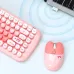 کیبورد و ماوس بی‌سیم مافی MOFii Candy Pink