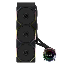 خنک کننده مایع پردازنده لیان لی HydroShift II LCD-C 360TL Black