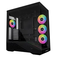 کیس گیمینگ لیان لی Vector V100R Black